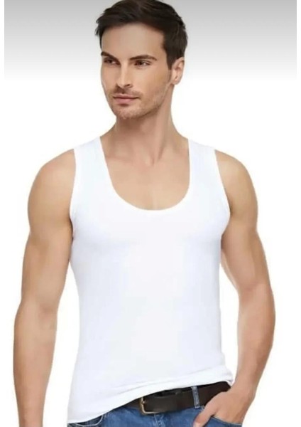 Mc Morcity Elit 2'li Erkek Modal Elestan Likralı Klasik Askılı Atlet 1201 modelleri