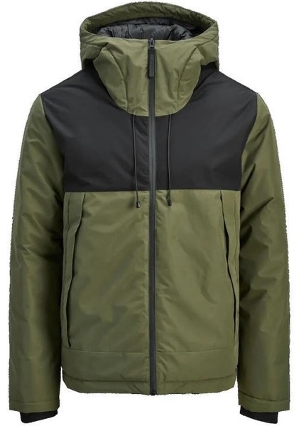 Jack&jones 12285586 Jcounıon Lıght Padded Grape Leaf Erkek Mont