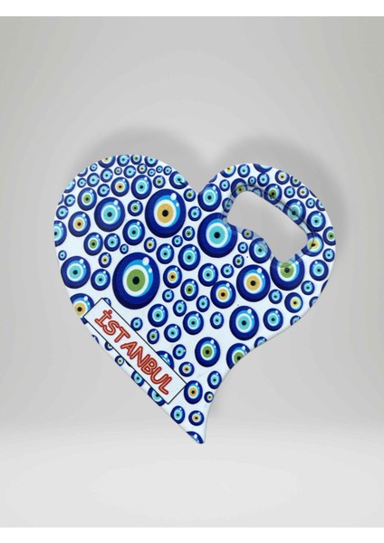 Istanbul Temalı Nazar Baskılı Magnet Şişe Açacağı Buzdolabı Süsü (KOD:913)