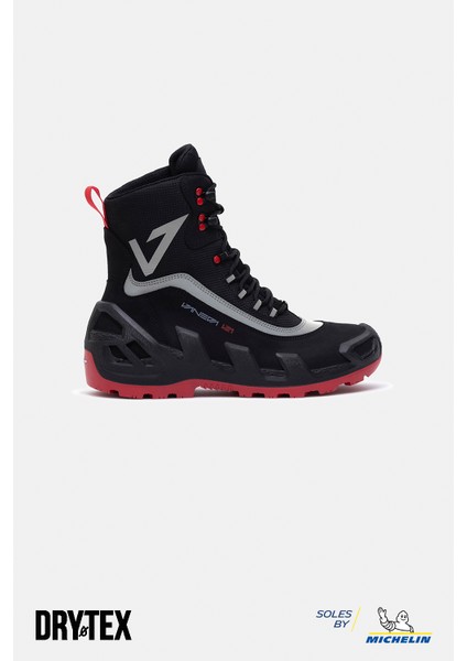 998 V-Clutch Pro Next Nubuk Erkek Bot Siyah/kırmızı