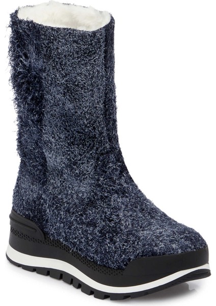 Lacivert Hakiki Deri Kadın Casual Bot - K24K1BT67520-A31