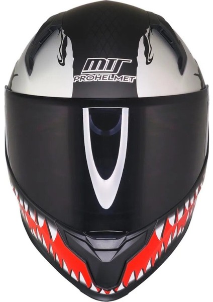 Motosiklet Kask Ece 22.R06 Güneş Vizörlü Full Face Motor Kaskı Starline Yeni