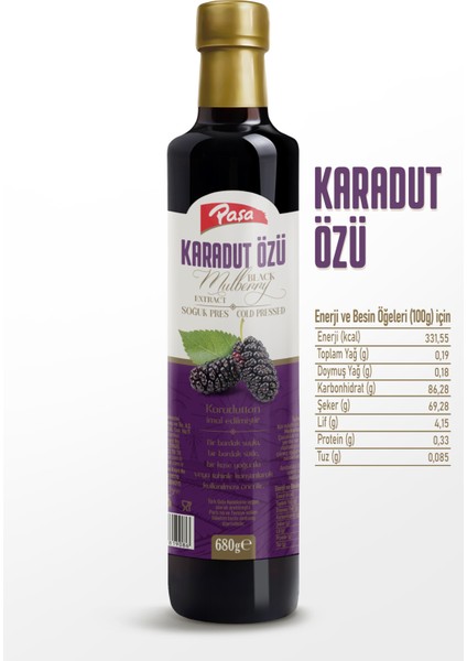 Karadut Özü 680 gr modelleri