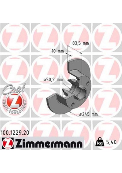 Mtxdpn Fren Diski Arka A4 1994-2001 986478759-DF2771