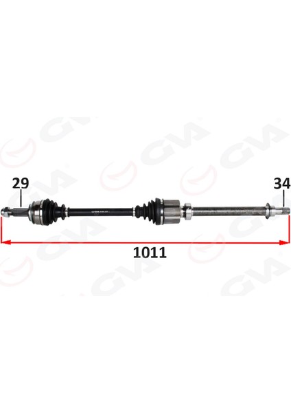 Mtxdpn Ön Aks Sağ Renault Kadjar 1.5 Dci A-T 15-