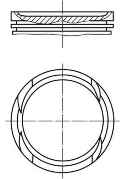 Mtxdpn Piston Segman 0.50 Astra J-Corsa D-E-Mokka-Insignia A-Meriva B-Adam-Zafira C-Cruze-Trax 1.4 16V 73MM A/B/D14NET-NEL-NEJ