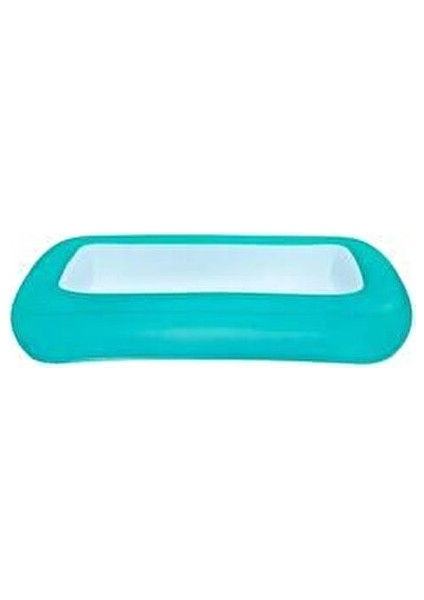 Şişme Zemin Havuz 165x104x25 cm Pembe Renkli Çocuklar İçin Dayanıklı Vinil