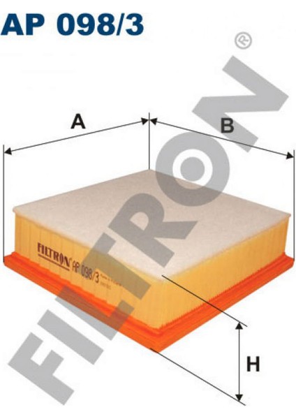 Mtxdpn Hava Filtresi Alfa Romeo Mito Fiat Doblo Ii Linea Punto Iii (Grande Punto)/evo