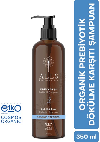 Organik Prebiyotik Şampuan 350 ml