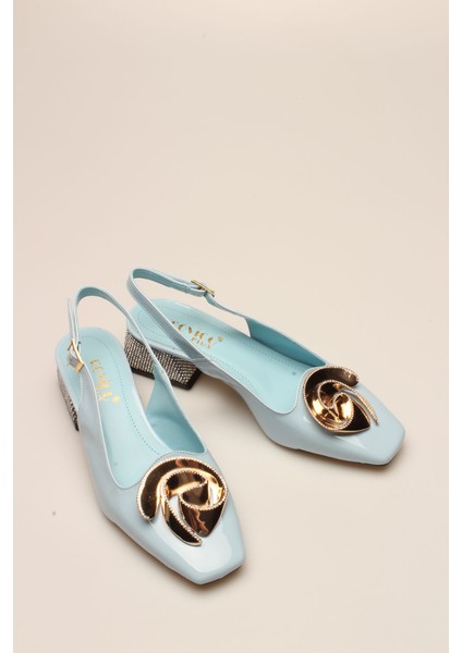 Idil Bebemavi Rugan Taşlı Kadın Topuklu fiyatları