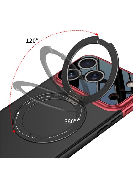 Apple iPhone 17 Pro Kılıf M-Safe Şarj Özellikli 360 Derece Standlı Çift Parçalı Torino Kapak fiyatları