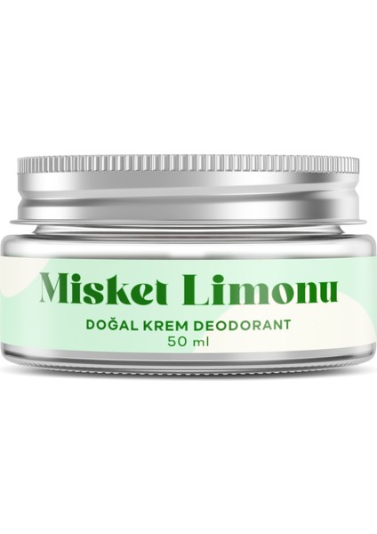 Misket Limon Doğal Krem Deodorant