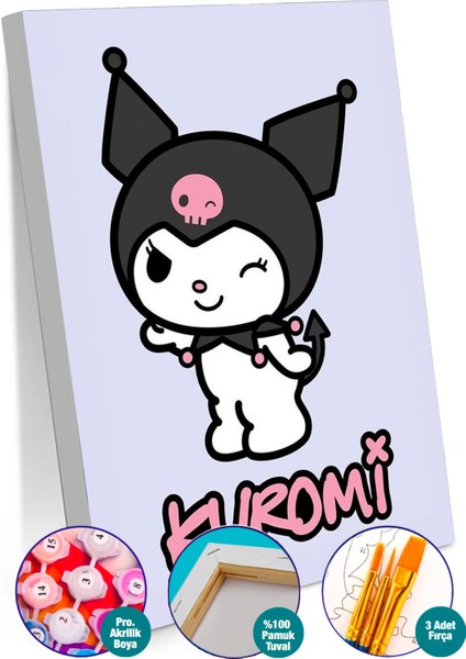 Kuromi Sayılarla Boyama Seti