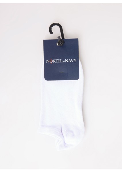 Beyaz Kadın Patik Çorap K.patik