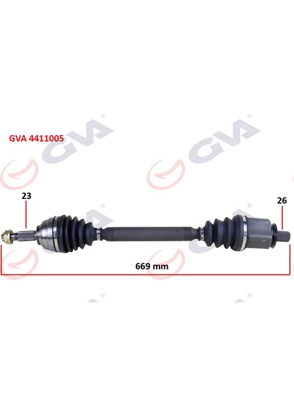 Mtxdpn Komple Aks Sol Megane Ii 1.6 16V 03-08 669MM Auto.
