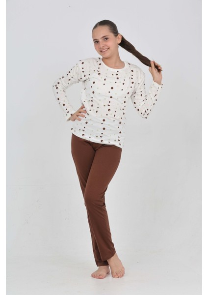 Kız Çocuk Karma Baskılı Pijama Takım indirimleri