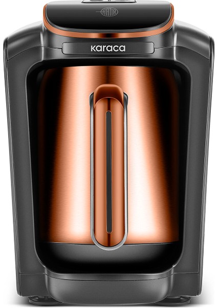 Hatır Neo Inox Çelik Cezveli Türk Kahve Makinesi 5 Fincan Kapasiteli Bronze