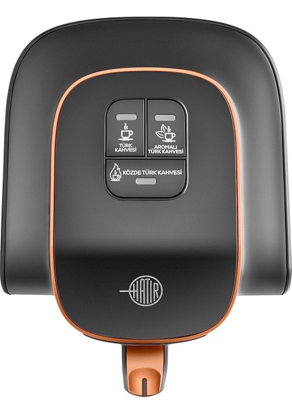 Hatır Neo Inox Çelik Cezveli Türk Kahve Makinesi 5 Fincan Kapasiteli Bronze modelleri