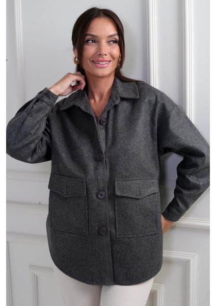 Kadın Önü Düğmeli Cepli Gömlek fiyatları