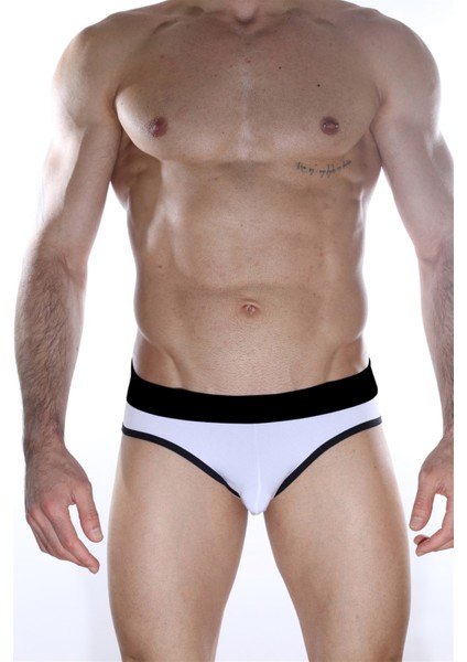 Beyaz Jockstrap