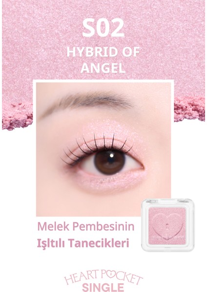 Kişiselleştirilebilir Işıltılı Tekli Far Perıpera Heart Pocket Single (S02 Hybrid Of Angel) fiyatları