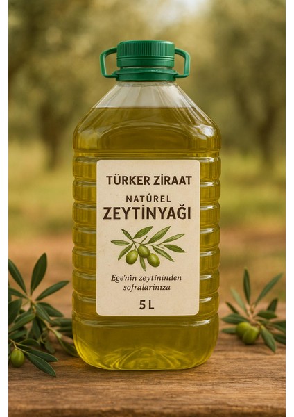 Kendi Bahçemizden Doğal Natürel Zeytinyağı 5 Lt