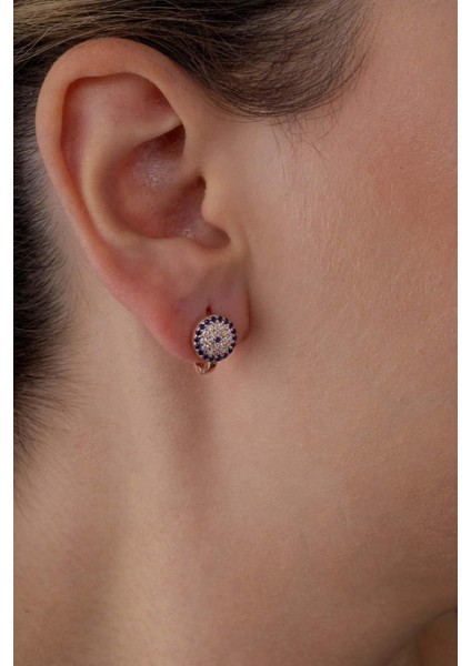 Nazar Boncuklu J Gümüş Küpe fiyatları