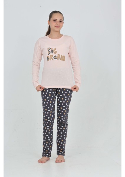 Kız Çocuk Big Dream Baskılı Pijama Takım fiyatları