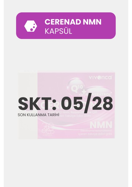 Lipozomal NMN (Nikotinamid Mononükleotid) indirimleri