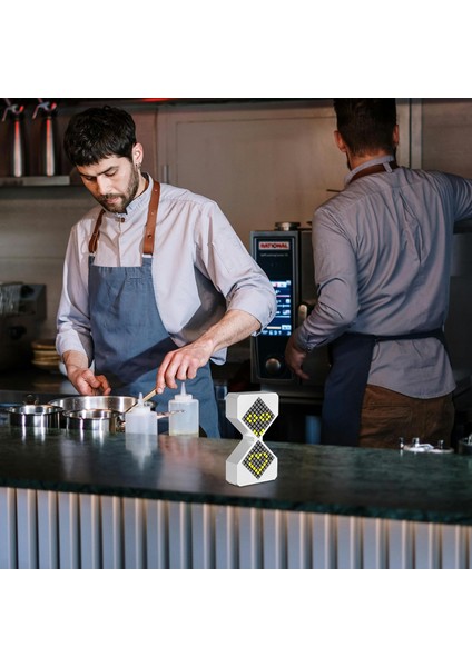 Modern LED Elektronik Kum Saati Zamanlayıcı | Ayarlanabilir 1-30 Dakika | USB Şarjlı - Sarı Işık modelleri