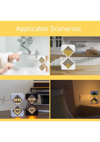 Modern LED Elektronik Kum Saati Zamanlayıcı | Ayarlanabilir 1-30 Dakika | USB Şarjlı - Sarı Işık fırsatları