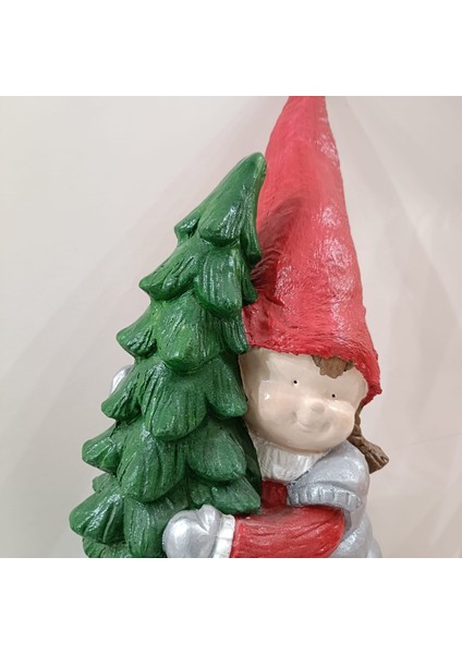Çam Ağaçlı Kız Cüce Obje- 64 Cm. modelleri
