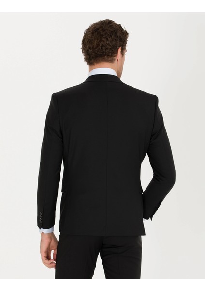 Erkek Slim Fit Ceket-Siyah indirimleri