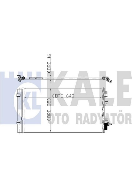 Mtxdpn Klima Radyatörü Kurutuculu [ Renault Fluence, Megane Iii 1.5 Dci (K9K) 2010- ]