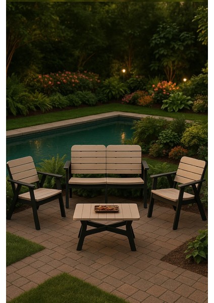 Sera 2+1+1+S Mindersiz Oturma Grubu / Bahçe - Balkon - Teras Mobilyası fiyatları