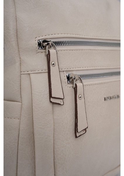 Çok Bölmeli Fermuarlı Kadın Sırt Çantası DJ257-1 indirimleri