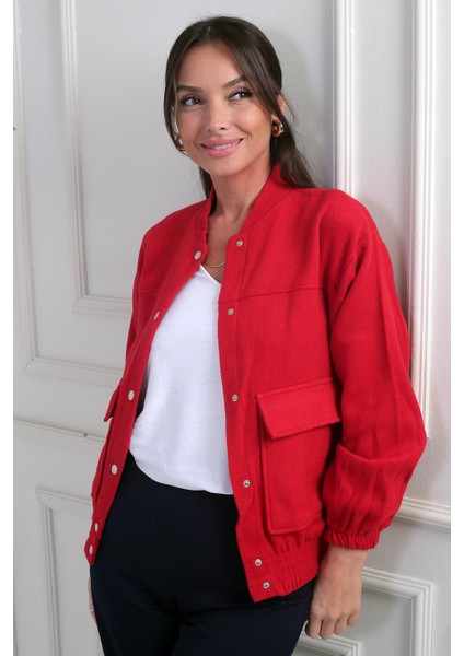 Beli Lastikli Torba Cepli Kaşe Bomber Mont modelleri