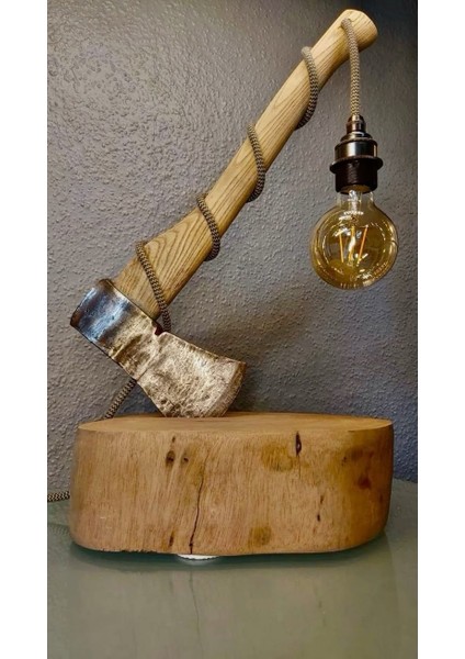 Dekoratif Bohem Ahşap Lamba - Abajür - Aydınlatma - Lambader modelleri