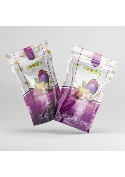 Freeze Dried Organik Mürdüm Eriği – Dondurularak Kurutulmuş Organik Mürdüm Eriği 20 gr