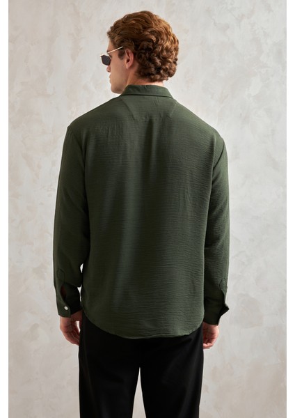 Erkek Oversize Kesim Aerobin Gömlek indirimleri