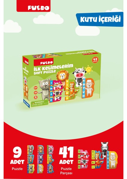 Ilk Kelimelerim Puzzle - Hayvanlar fiyatları