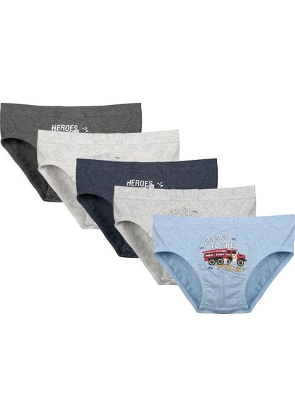 5'li Erkek Çocuk Külot