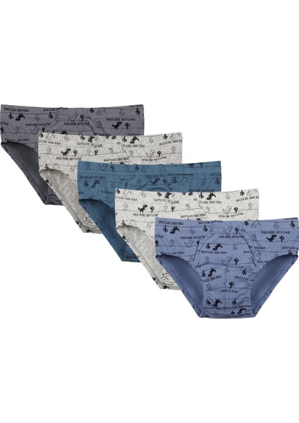 5'li Erkek Çocuk Külot