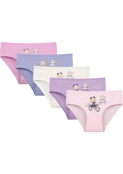 5'li Kız Çocuk Külot