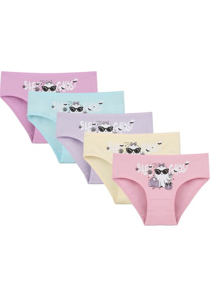 5'li Kız Çocuk Külot