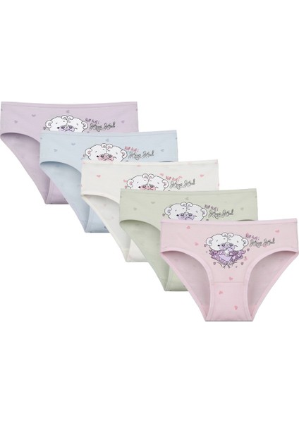 5'li Kız Çocuk Külot