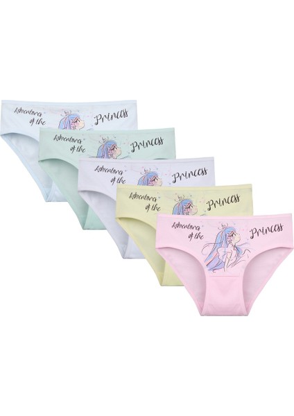 5'li Kız Çocuk Külot