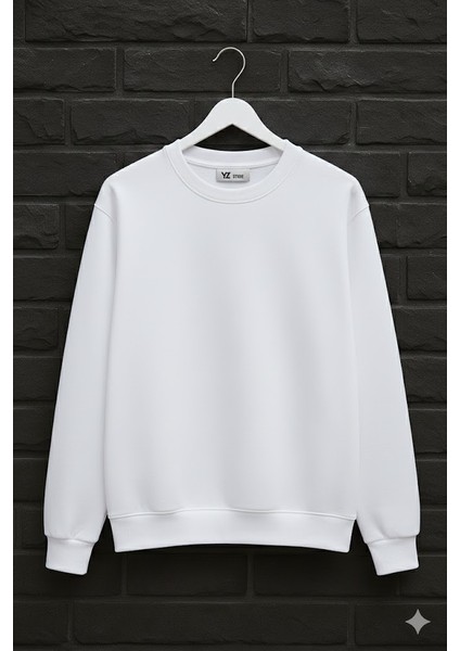 Bisiklet Yaka Sweatshirt