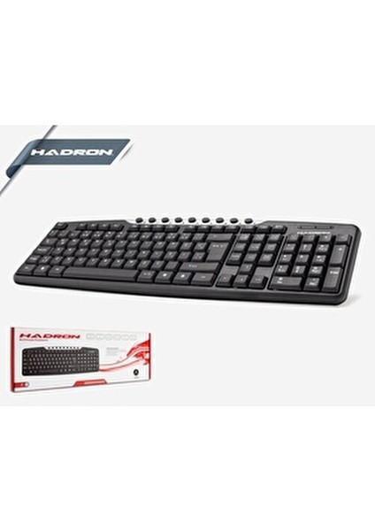 HD803 USB Multimedya Q Klavye Kablolu Siyah Kare Tuşlarla Ev Ofis Kullanımı İçin fiyatları