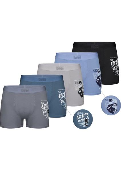 5'li Erkek Çocuk Boxer